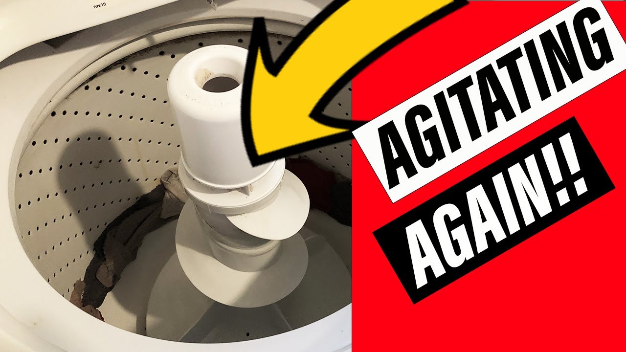 Easy DIY Fix: Washing Machine Clothes Agitator Step-By-Step Repair ...