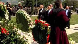 პრემიერ-მინისტრი ძმათა სასაფლაოზე 08.08.2013