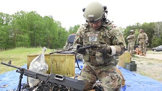 512th Security Forces Squadron Heavy Weapons Training