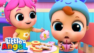 Princess Jill's Tea Party Song (Good Manners with Baby John) | Kids Cartoons and Nursery Rhymes