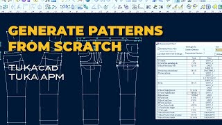 Two Ways This Software Makes Patterns For You! | TUKA APM \u0026 TUKAcad | Automatic Pattern Making