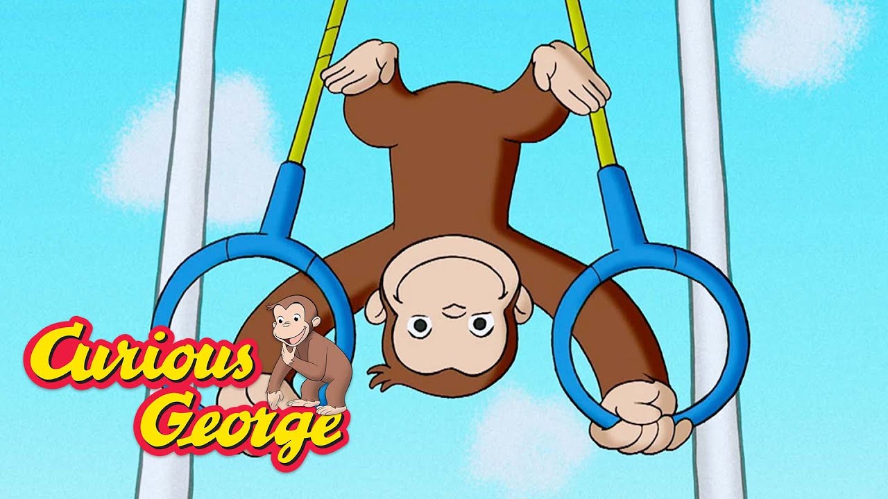 Curious George 🐵 George Plays Sports! 🐵 Kids Cartoon 🐵 Kids Movies 🐵 ...