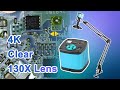 Why I prefer 4K Industrial Microscope Camera Set？Amazing Soldering World!