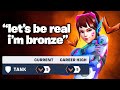 This Dva Accepted The Blame For Being Stuck In Bronze | Overwatch 2 Spectating Bronze