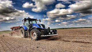 New Holland T6.160 DTC 189HP + Kverneland MSC 3000. Wheat \u0026 Oilseed/Rapeseed Seeding