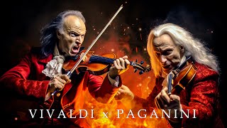 Vivaldi vs Paganini: Clash of the Titans in Violin Mastery | The Best Classical Violin Music