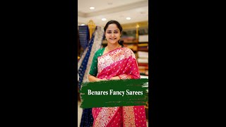 Premium Quality Banarasi Fancy Sarees | Sakhi - The House of Kanchi Weaves