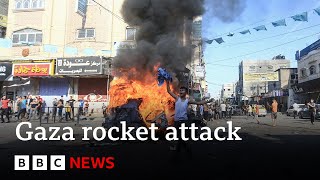 Israel: Hamas launch surprise rocket attack from Gaza - BBC News