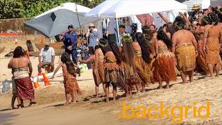 Catherine Lagaaia Shares Emotional Scene with John Tui and Frankie Adams onset of Moana in Hawaii