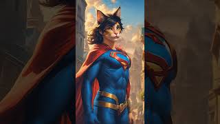 catverse superwoman #superwoman #superhero #superheroines #superman #cat