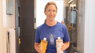 Toilet Cleaning with Dr. Bronner's