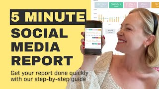 How To Create A Social Media Analytics Report in Under 5 Minutes
