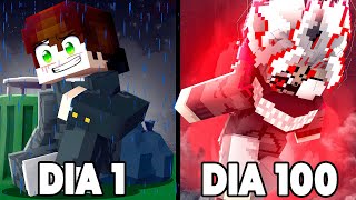 PASSEI 100 DIAS no MUNDO DE DANDADAN 𝗡𝗢 MINECRAFT !! ‹ Ine ›