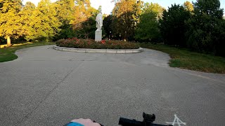 Scooter Ride around the Sad Janka Krala City Park