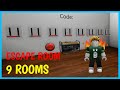 Roblox ESCAPE ROOM [ 9 ROOMS CODES by @RPK BO ] UPDATED!!