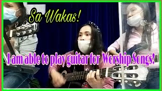 SA WAKAS ! MY FIRST EVER SONG'S (RECORDED)I AM ABLE TO   PLAY IN GUITAR // GLORY TO THE LORD ALONE