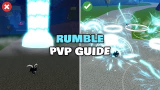 How To Use Rumble in Bounty Hunting CORRECTLY in Blox Fruits (PVP Guide)