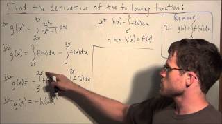 Finding Derivatives with the Second Fundamental Theorem of Calculus - Calculus I