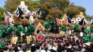 曽根天満宮2013　国恩祭3日（梅井vs東之町vs南之町）