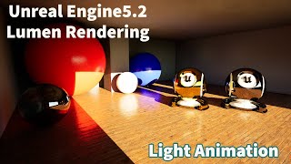 UnrealEngine5.2 Render - Lumen GI レンダリングやってみた。