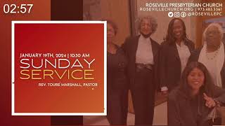 Sunday Service 011925