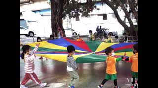 天喜幼兒園｜公園遊戲與運動氣球傘篇