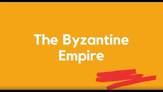Clothing and culture - The BYZANTINE EMPIRE