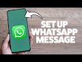 How To Schedule A Message On WhatsApp 2025 (iPhone & Android)