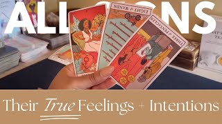 ✨ALL SIGNS✨ Their TRUE Feelings + Intentions Towards You Right Now!🔥☕️ (w/ timestamps)