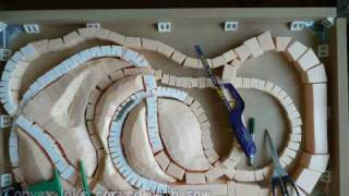 Making a T Gauge Coffee Table Model Railway Layout