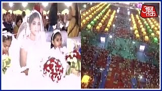 Mass Wedding: 236 Couples Tie Knot In Marriage Ceremony