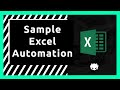 Sample Automated Excel Report Workflow | Pandas, Matplotlib