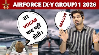 AIRFORCE 1 2026 English | How to Learn Vocabulary |  Airforce 1 2026 New Vacancy English