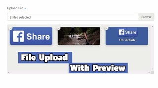 file upload with preview using javascript || Coding Juice
