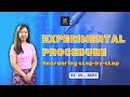 GED Science - Experimental Procedure - Step by Step