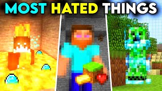 10 Things Everyone *HATE* About MINECRAFT 😡🤬