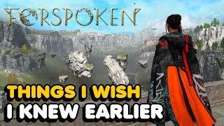 Things I Wish I Knew Earlier In Forspoken (Tips & Tricks)