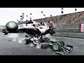 Unrealistic Epic Mega Crash with Haas on Zandvoort  - F1 2021 Game #Shorts