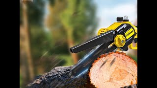 Mini Chainsaw Cordless 8 inch With Oiler, Tool-Free Chain Adjustment, 20V MAX* Rechargeab