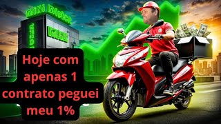 Quinta feira natalina... pequei meu 1%  hoje com 1 contrato