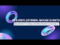 JAVASCRIPT EVENT-LISTENERS: Mouse Events | addEventListener()  #javascript #js #tutorial #event