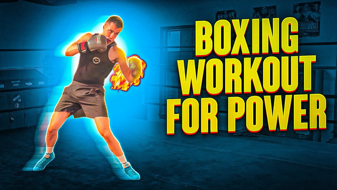Explosive Power Workout For Boxing Workout Cardio Routine