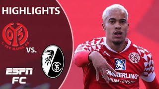 Mainz climbs out the automatic relegation zone with win vs. Freiburg | ESPN FC Bundesliga Highlights