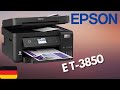 Epson ET-3850 All In One Drucker, Scanner, Kopierer Review