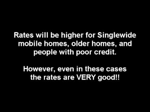 Mobile Home Mortgage Rates Mobile Home Mortgage Rates
