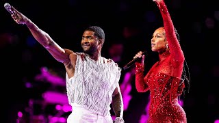 Alicia Keys Joins Usher for Super Bowl Halftime Performance
