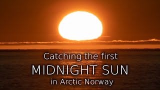 RARE intimate footage of the first MIDNIGHT SUN of 2021 in Tromsø, Norway 🌞