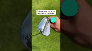 How to INSTANTLY Improve your short game - BOUNCE TEE HACK