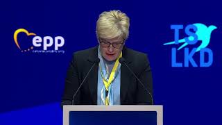 Ingrida ŠIMONYTĖ, Prime Minister (Lithuania) at the EPP Congress 2024 in Bucharest