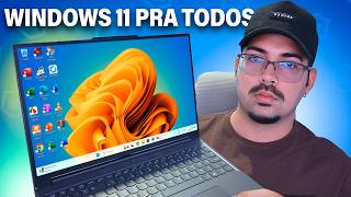 Tchau REQUISITOS do Windows 11! ATUALIZE do Windows antigo para Windows 11 24H2 ou mais recente